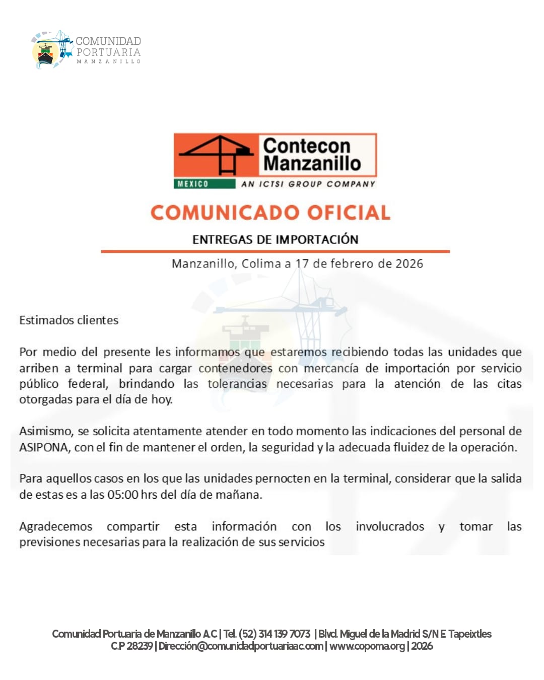 Copoma Informa Contecon