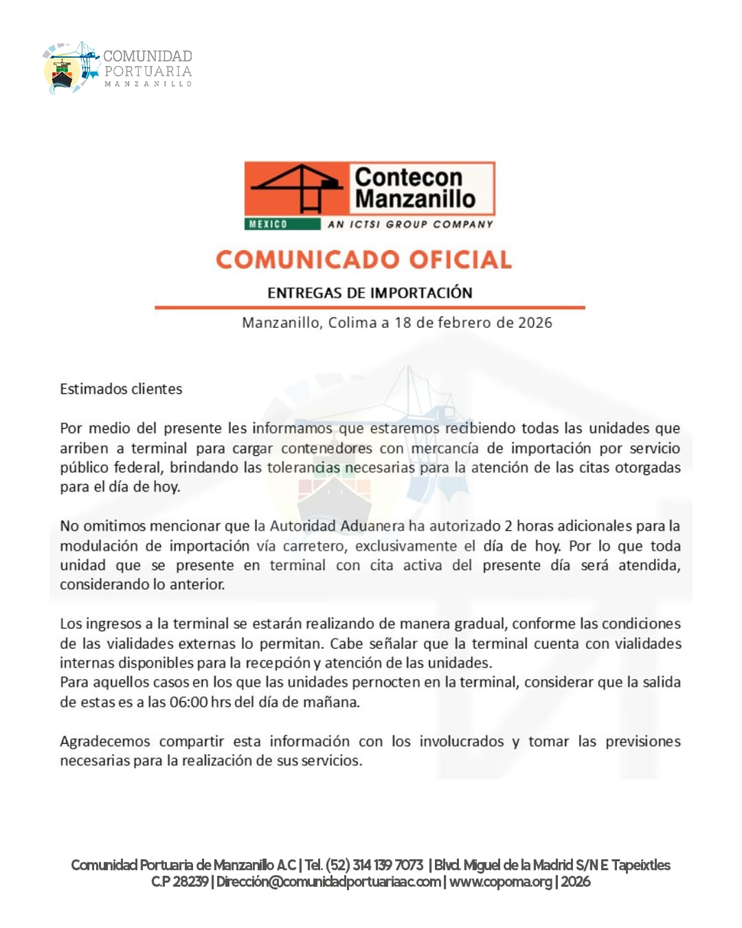 Copoma Informa Contecon